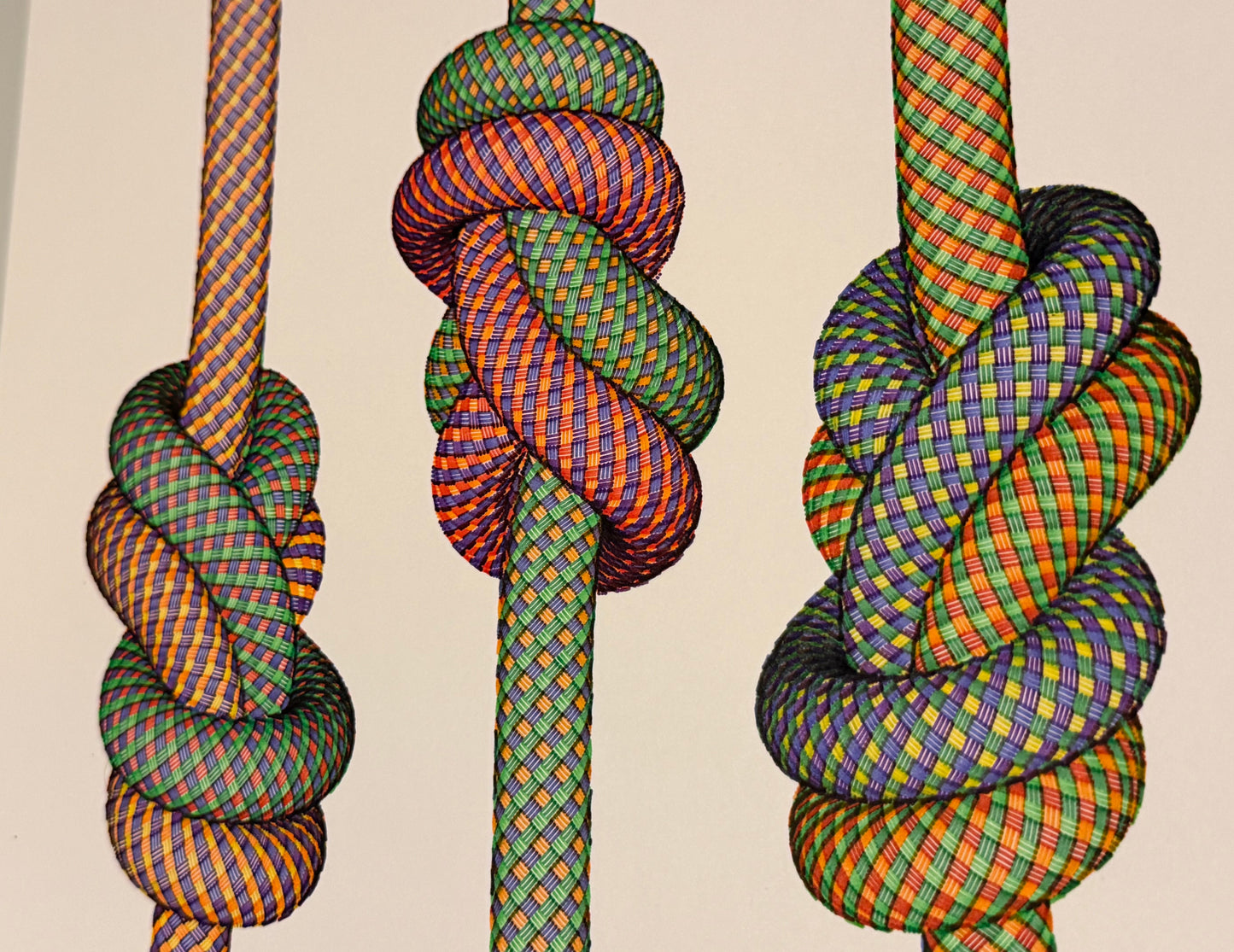 Seile A3 (Multi colour on White)