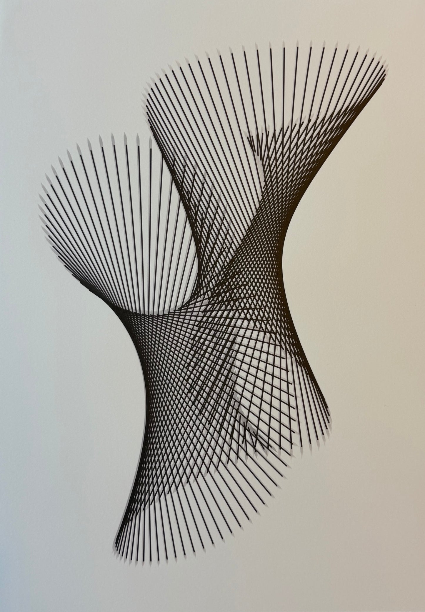 Sculpt 2 A3 (Black and Grey on White)